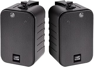 Melhor Caixa de Som para Ambiente Externo 2025: Top 7! 11 Par de Caixa Acustica Som Musica Ambiente Com Suporte 50w Mxk-25