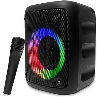 Melhores Caixas de Som com Rádio FM 2025: Guia Completo! 13 Caixa de som bluetooth caixinha som potatil potente com excelentes graves fm usb sd selo anatel